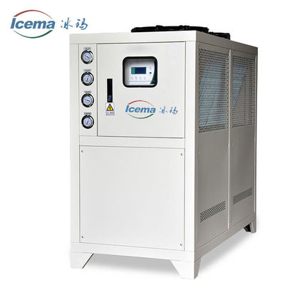 Facile à utiliser refroidisseur d'eau automatique refroidi à l'air 10 HP pour les applications industrielles