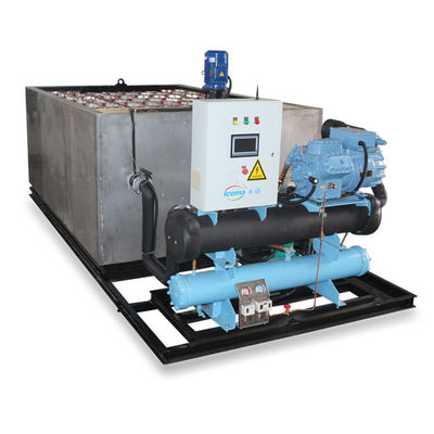 19.75KW Multi-fonction 2T 5T 10T 20T Bloc de glace en saumure pour une production de glace de 5000 kg