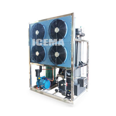 Bon prix 8.66KW Fabricant de glace à tubes pour bar dans les usines chimiques Convient et durable en ligne