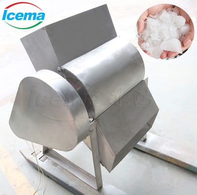 9 T/h Capacité Portable en acier inoxydable ICEMA Mini machine à glaçons pour la conservation fraîche