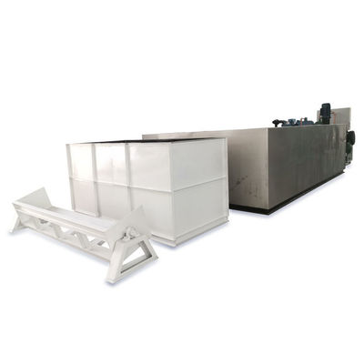 Machine de fabrication de glace industrielle de 10 tonnes personnalisée avec courant nominal de 88,8 A