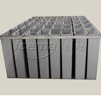 Machine de fabrication de glace industrielle de 10 tonnes personnalisée avec courant nominal de 88,8 A