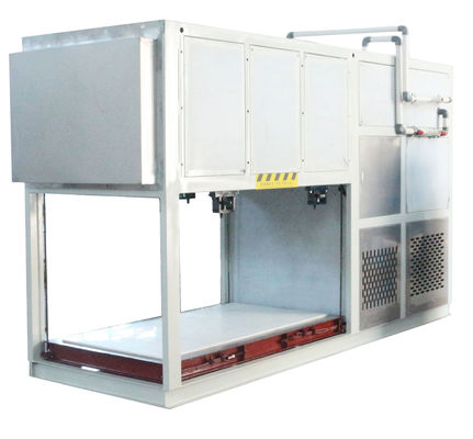 Bon prix Production industrielle de glace 400 kg machine de glaçage en acier inoxydable avec refroidissement direct en ligne