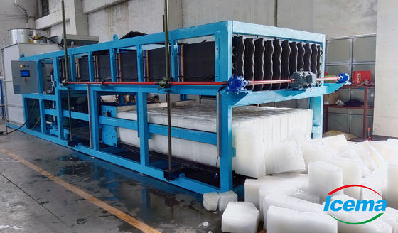 Refroidissement par air/eau 20 tonnes Bloc de glace machine de fabrication de glace industrielle sur mesure 85,5KW