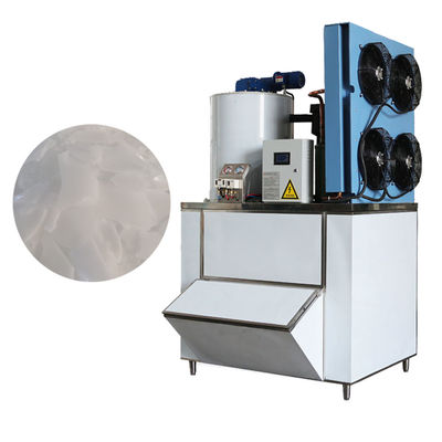 Bon prix Machine industrielle de fabrication de flocons de glace pour la pêche 1T/24H réfrigérant agricole R404A/R22 en ligne