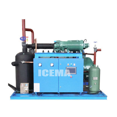 220V/380V Voltage nominale acier inoxydable 20 tonnes machine à glace à tubes pour les ateliers de réparation de machines