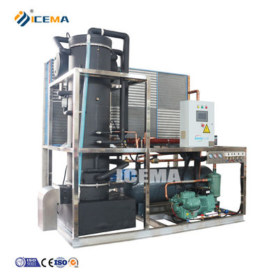 8 tonnes machine à glace en acier inoxydable à tube de glace automatique sortie 10T/24H Options personnalisables