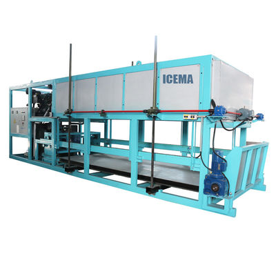 Bon prix 10 tonnes machine à glace pour le refroidissement industriel direct 61.4A courant nominal 60 kg stockage de glace en ligne