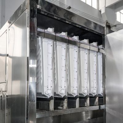 Machine à glace de 10 tonnes avec emballage automatique personnalisable et taille de glace en cubes de 22x22x22 mm