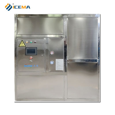 Isolation PU 3000 kg Machine de fabrication de glaçons industriels pour les applications commerciales