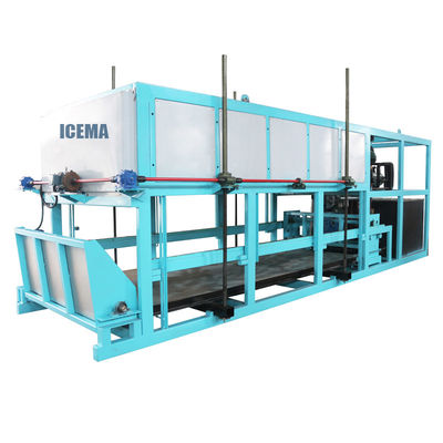 Capacité de refroidissement de 85 kW 12000 KG Machine de fabrication de blocs de glace industriels pour les besoins des clients
