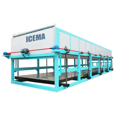 Capacité de refroidissement de 85 kW Machine de blocage de glace industrielle pour la production de glace à grande échelle