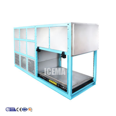 Économie d'énergie 3T machine de fabrication de blocs de glace industriel avec alimentation 380V / 3P / 50hz