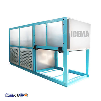 Fabricant automatique ICEMA 2T de machines de blocage de glace pour l'industrie Autres capacités de stockage de glace