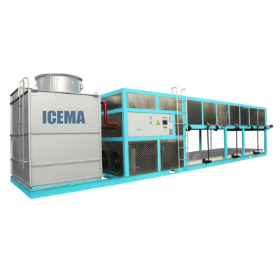 Machine de glaçage automatique à bloc de refroidissement direct 10T 15T 20T 25T 30T et performance