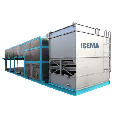Machine de glaçage automatique à bloc de refroidissement direct 10T 15T 20T 25T 30T et performance