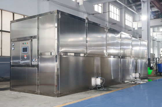 Bon prix Machine à glace de 10 tonnes avec emballage automatique personnalisable et taille de glace en cubes de 22x22x22 mm en ligne