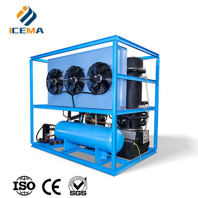 Machine de fabrication de glace à tubes ICEMA Production quotidienne personnalisable 1T-30T Convient pour la vente de glaces Barres de glace Les hôtels peuvent être fournis avec machine d'emballage Sacs de glace