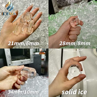 Machine de fabrication de glace à tubes ICEMA Production quotidienne personnalisable 1T-30T Convient pour la vente de glaces Barres de glace Les hôtels peuvent être fournis avec machine d'emballage Sacs de glace