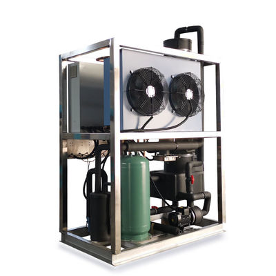 acheter Commercial Tube Ice Machine with 500 kg Ice Storage 2 Years Warranty and 5 Stage Filter for High-Quality Ice Production online manufacture