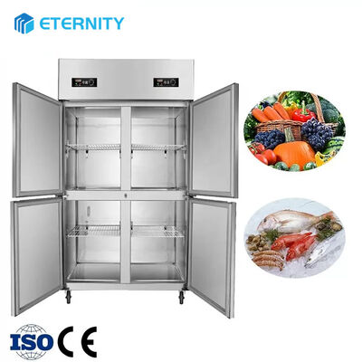 acheter -18~-0 & 0~8 degré 4 portes Commercial Freezer vertical 1230 mm Longueur 680 mm Largeur 1970 mm Hauteur online manufacture