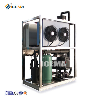 acheter Machine à glaçons tubulaires industrielle automatique 1T en promotion avec capacité de stockage de 1000 kg pour hôtels et restaurants online manufacture