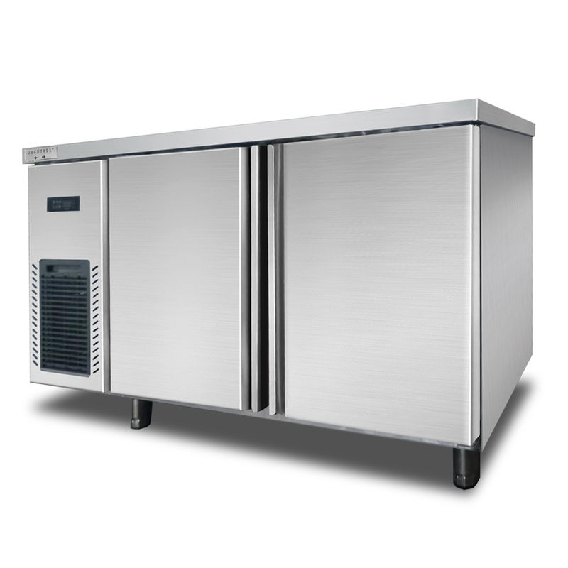 Personnaliser le type de barre de travail équipement de réfrigérateur refroidi à l' air sous-table réfrigérateur / refroidisseur de bureau / sous-bar refrigérateur