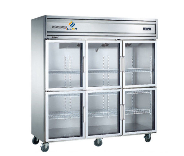 1350L réfrigérateur commercial / congélateur de cuisine / réfrigérateur ultra-grande capacité personnalisé pour restaurant