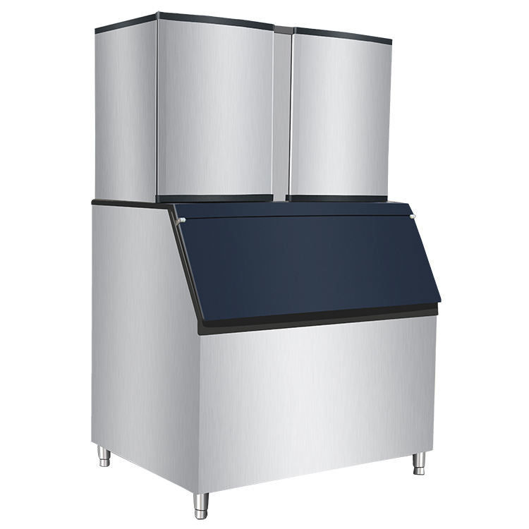 Machine à glaçons commerciaux avec matériau en acier inoxydable de tension 220-240V