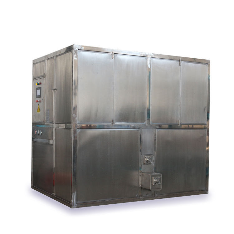 Économie d'énergie ICEMA 1T-10T Machine à glace à cube industriel pour l'industrie alimentaire et des boissons