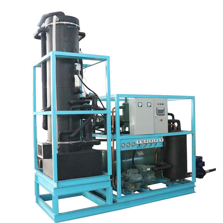 8000 kg Bizter compresseur tube de glace machine 20 tonnes 30 tonnes votre solution de glace industrielle