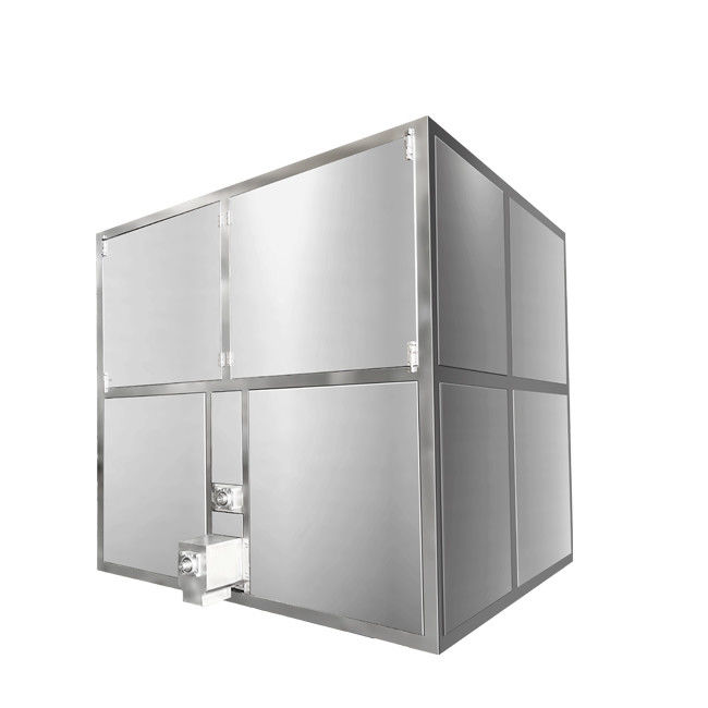 Machine de fabrication de glace à cube industriel de 2 tonnes par jour et de 15 A de courant nominal
