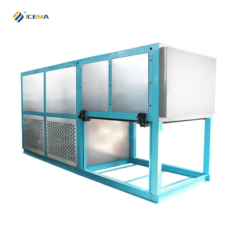 Fabricant automatique ICEMA 2T de machines de blocage de glace pour l'industrie Autres capacités de stockage de glace