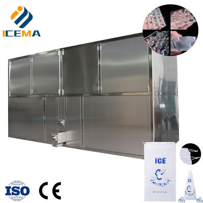 Bon prix Machine à glaçons industrielle 5T/24H en acier inoxydable 304 en ligne