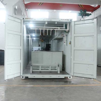 Bon prix machine à glace industrielle R404a R22 de bloc de machine à glace du conteneur 10t/24h en ligne