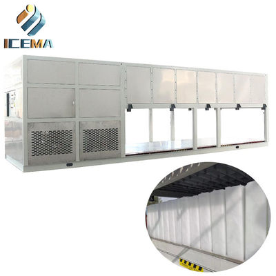 Bon prix Machine à glaçons industrielle de bloc de l'eau douce 10T 10000kg 10T/24H en ligne