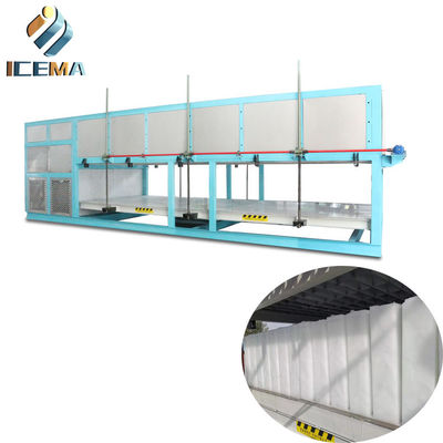 Bon prix Approuvé par la CE Pêche Produits de mer 20 tonnes Froid automatique à bloc de glace à refroidissement direct en ligne