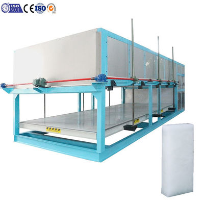 Bon prix Machine industrielle de bloc de glace d'eau douce de refroidissement direct 30 tonnes en ligne