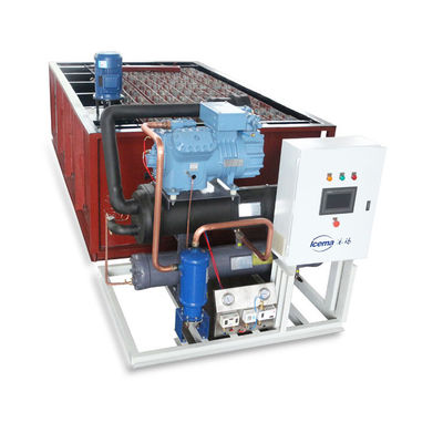 Bon prix machine à glace 12.37kw de bloc de réfrigération de saumure de 3T 5T 10T en ligne