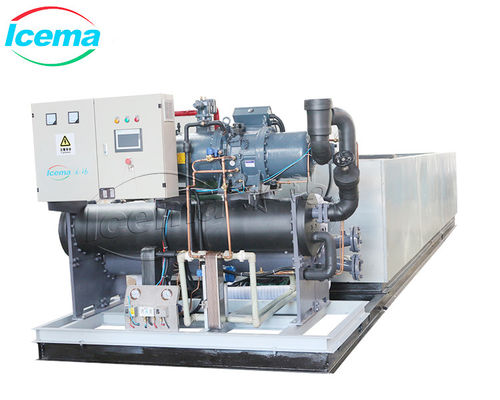 Bon prix Machine professionnelle de fabrication de blocs de glace avec fonctionnement automatique et 5 tonnes de production quotidienne en ligne