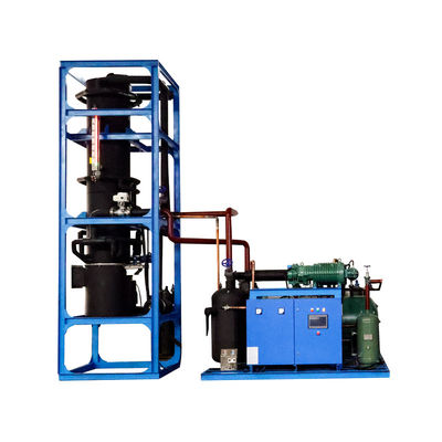 Bon prix 220V/380V Voltage nominale acier inoxydable 20 tonnes machine à glace à tubes pour les ateliers de réparation de machines en ligne