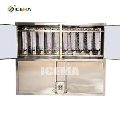Bon prix Fabricant de glaçons industriels avec 19X21X6 grilles de glace et 12-17 minutes de vitesse de fabrication de glace en ligne