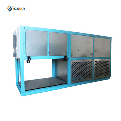 Bon prix Machine automatique de fabrication de blocs de glace de 2 T avec une longue durée de vie et une puissance de compresseur de 11 kW en ligne